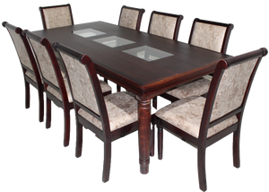 Wood Factory Tiffany 8-Seater Dining Room Suite