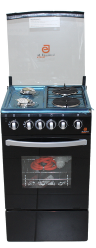 AE Stove 2 Gas 2 Electric