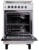 Capri 4 Burner Gas Cooker White 55x55
