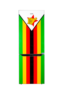 Capri C390 Glass Door Zim Flag Fridge
