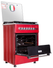 Capri 60x60 4 Plate Gas Stove Red