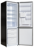Capri C420 Fridge With Dispenser Metallic