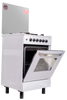 Capri 4 Burner Gas Cooker White 55x55