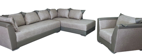 Legend Lounge Rossi Corner + Chair Fabric / GL trim Lounge Suite