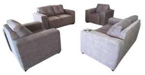 Legend Lounge Kayla 4pc Fabric Lounge Suite
