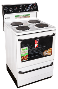Superior Princess 4-Plate Stove White