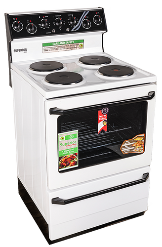 Superior Princess 4-Plate Stove White
